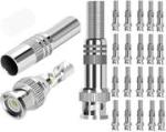Securnix RG59 20 Pack Screw Spring Bnc Connectors