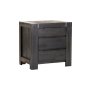 - Shashier 3 Drawer Pedestal - Rustic Grey