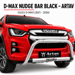 Isuzu Dmax Gen 7 2021+ Nudge Bar Stainless –