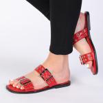 Madison Mia Sandal - Red - 8