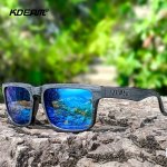 Kdeam Polarized Sports Glasses For Men And Women Uv Protection Full Rim PC Frame Tac Lens For Climbing Fishing Hiking - Non-slip