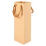 12 Pack Brown Kraft Paper Bags With Rope - 4INCH X 4INCH X 13.8INCH