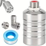 304 Stainless Steel Fully Automatic Water Level Control Float Valve 1 2" 3 4" Auto Shut Off MINI Float Valve No Need Electricity