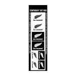 All Blacks Temporary Tattoo 8 Pack