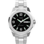 TIMEX Essex Ave 46MM Stainless Steel Bracelet Watch