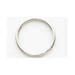 Key Ring Bevelled-nickle Plated 25MM 2.75MM Waldo
