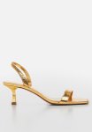 Goldair Gold Slingback Heel - Gold