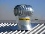 Tornado 610MM Turbine Ventilator - Various Material Options - 610MM Galvanised