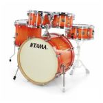 CL52KRS Tlb Superstar Classic Maple 5-PIECE Drum Kit – Tangerine Lacquer Burst