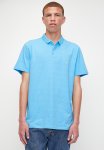 Guess Ss Es Eli G Patch Washed Polo - Blu