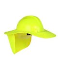 Pioneer Lime Sun Protector For Hard Hat