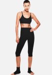 Drymove Capri Sports Leggings - Black
