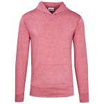 Mens Fitness Lightweight Hooded Sweater Red