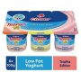 Clover Tropika Limited Edition Assorted Low Fat Yoghurt 6 X 100G