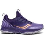 Saucony Women's Mad River Tr Trail -purple peach - UK7