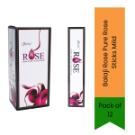 Rose Pure Mild Incense Sticks Soft Floral Light & Fresh Fragrance Gentle Everyday Home Aroma South Africa India Bazaar - Pack Of