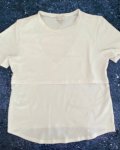 Edit White Maternity Short Sleeve Top Size 36