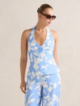Sanna Halter Top - 16 Blue Keele Co-ord