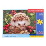 100 Pce Castorland Hedgehog With Berries