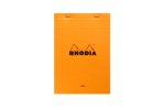 Giant Rhodia Head Staplebound Pad Orange A5 Lined