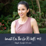 On The Go Workout Steph 35 Min Sculpt - Fomo 12