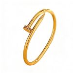 Nail Bangle Bracelet For Women Waterproof And Anti-tarnish Bangle Bracelet