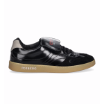 Retro Style Sneakers With A California Construction -black