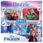 4 In 1 Total 207 Piece Puzzle