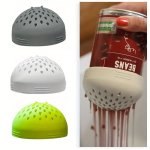 1PC 2PCS Silicone Can Filter: Multi-use MINI Colander For Effortless Draining Of Food - Home Kitchen Accessories