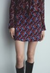 Skirt Za - Dark Red