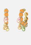 Guess Rock Candy Hoops - Orange & Gold