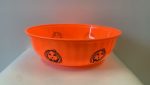 Orange Pumpkin Print Bowl