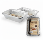 Aluminium Foil Baking Pans - 5 Piece 20X14X4 Cm - 2 Pack