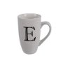 Mug Household Accessories Ceramic 3 Pack White Letter E