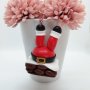 Santa In Chimney Christmas Tree Ornament