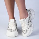 Madison Webster Sneaker - Off White - 8