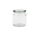 Regent Glass Round Jar With Glass Lid 300ML