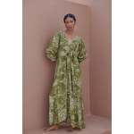 Cassis Dress Dappled Olive - XL
