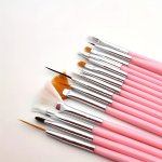 15PCS SET Fine Detail Paint Brush Set - Miniature Paint Brush For Detailing & Art Painting - Watercolor Oil Painting Models Air