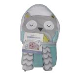 Hooded Towel Gift Set Owl