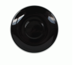 Style Saucer Nova Style Black Saucer 15CM - For 300ML Cup Set Of 6
