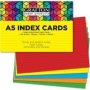 A5 Index Cards - Bright 100 Pack - Ruled