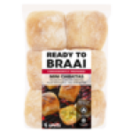 MINI Garlic & Herb Ciabattas 6 Pack