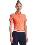 Women's Ua Zinger Short Sleeve Polo - Afterglow Md