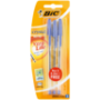 BIC Crystal Blue Blue Xtra Life Medium Ball Pen 2-PACK