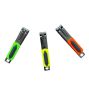 Colorful Durable Nail Clippers Pack Of 3 - Textured Vibrant Grip