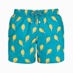 Mid-length Swim Shorts - Lolly Teal