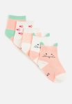 PoP Candy 5 Pack Sock Set - Pink & White