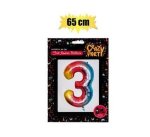 Balloons Helium Foil Rainbow 3 65CM F-02