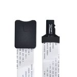 Xiwai Micro-sd Tf Memory Card Kit Male To Tf Female Extension Soft Flat Fpc Cable Extender 25CM